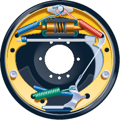 Drum Brake Illustration